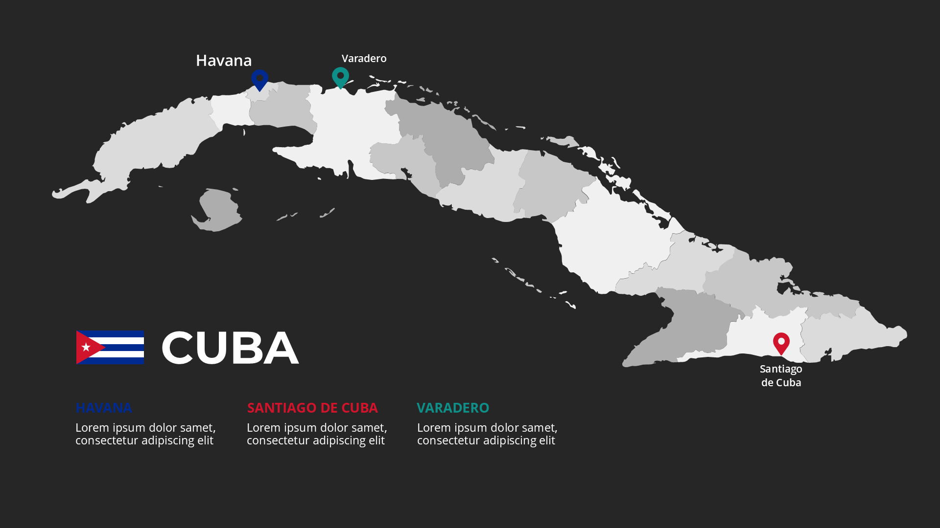 North America Dark slide 6